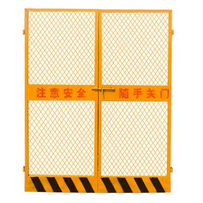 電梯井防護(hù)門多少錢 電梯井口安全門 施工電梯安全門